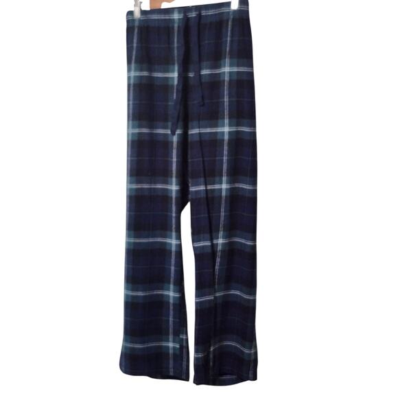 Old Navy Womens Matching Flannel‎ Pajama Set Blue & Green Tartan Plaid Size XXL - Picture 9 of 10